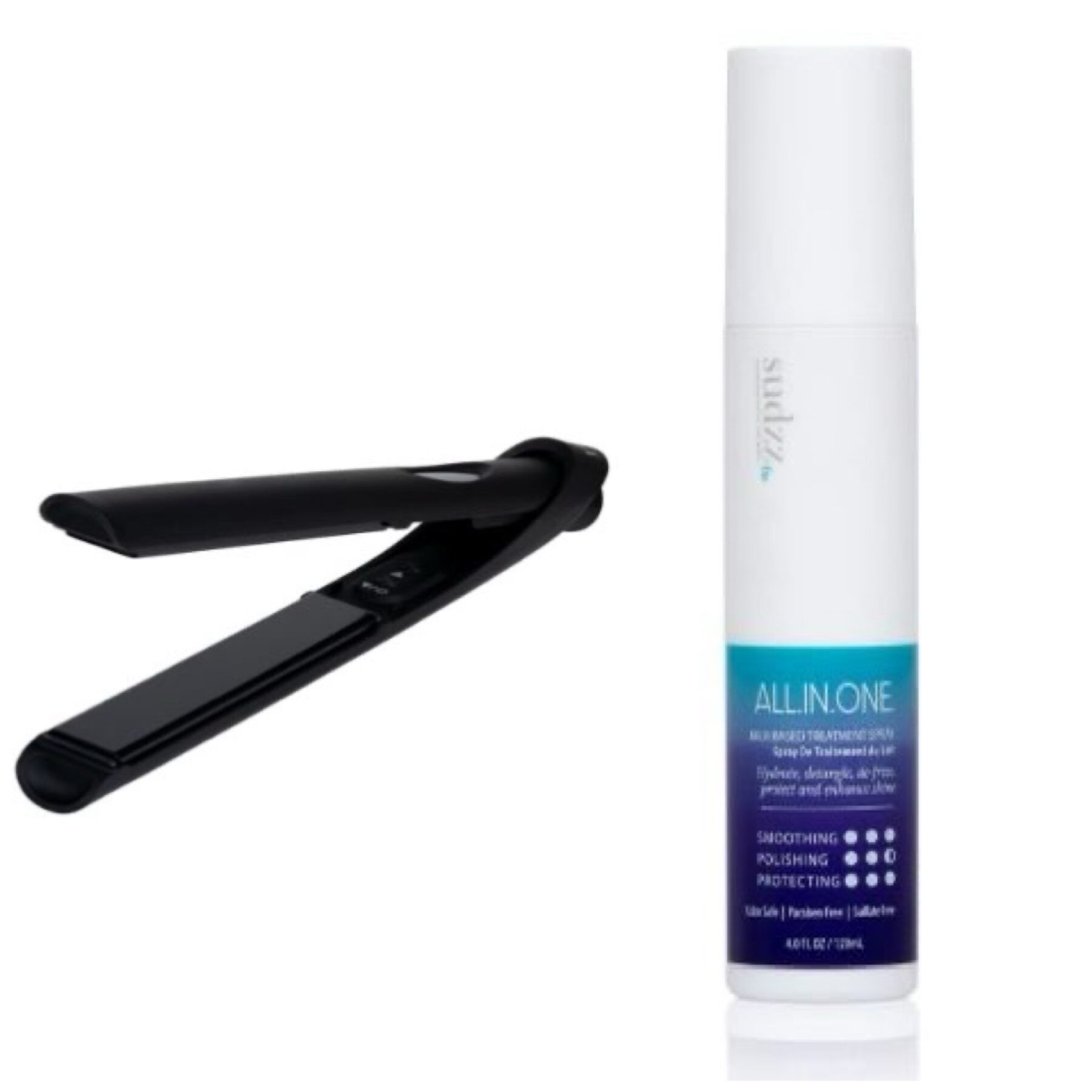 All.In.One + Ceramic XL Straightening Iron Combo